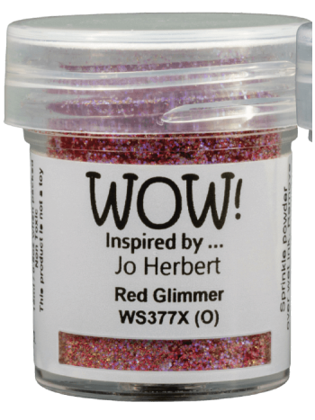 WOW! Embossing Powder - Jo Herbert - Red Glimmer (O) 15ml