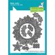 Lawn Fawn - Magic Iris Holly Wreath Add-On - Stand alone Stanzschablonen