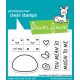 Lawn Fawn - You mean so mochi - Clear Stamps 2x3