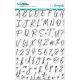 CarlijnDesign - Brush Alphabet - Clear Stamp Set 6x8