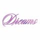 Couture Creations Hotfoil Stamp - Dreams 80 x 29mm