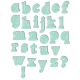 LDRS Creative - Chloe Alpha Lowercase - Stand Alone Stanzen