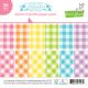 Lawn Fawn - Petite Paper Pack 6x6 - Gotta have Gingham Rainbow