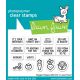 Lawn Fawn - Veggie happy Add-on - Clear Stamp Set 2x3