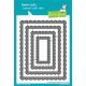 Lawn Fawn - lacy rectangle stackables - stand-alone die