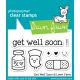 clear stamps lawn fawn get well soon für scrapbooking & cardmakings