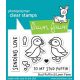 Lawn Fawn - stud puffin - Clear Stamp 2x3