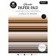 Unicolor Paper Pad Shades Of Brown A5 148x210mm